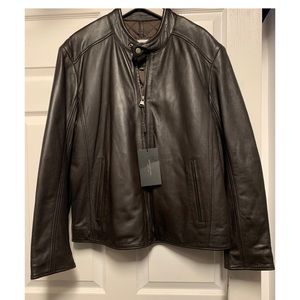 Marc New York Male leather Jacket Size L